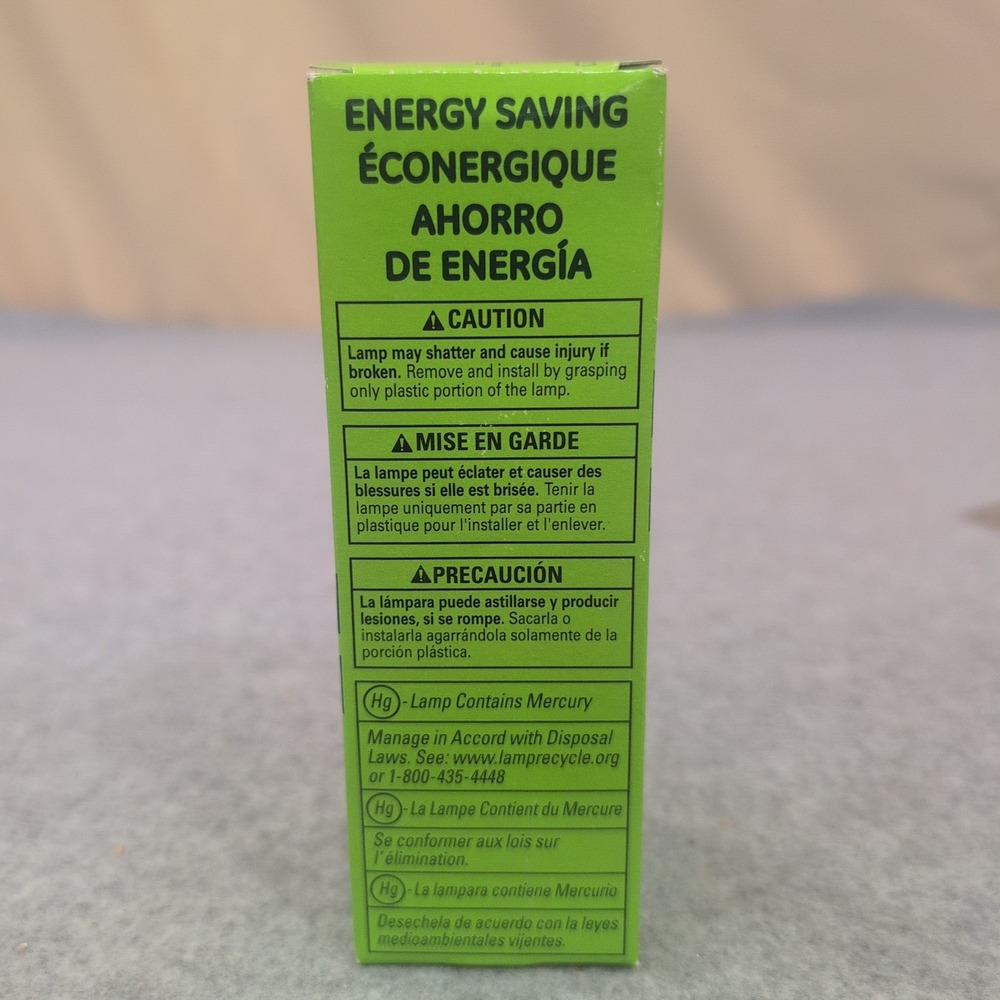 GE Biax T/E ECO 32W 4-Pin CFL Light Bulb GX24q-3 3 Pack F32TBX/841/A/ECO - Picture 2 of 6